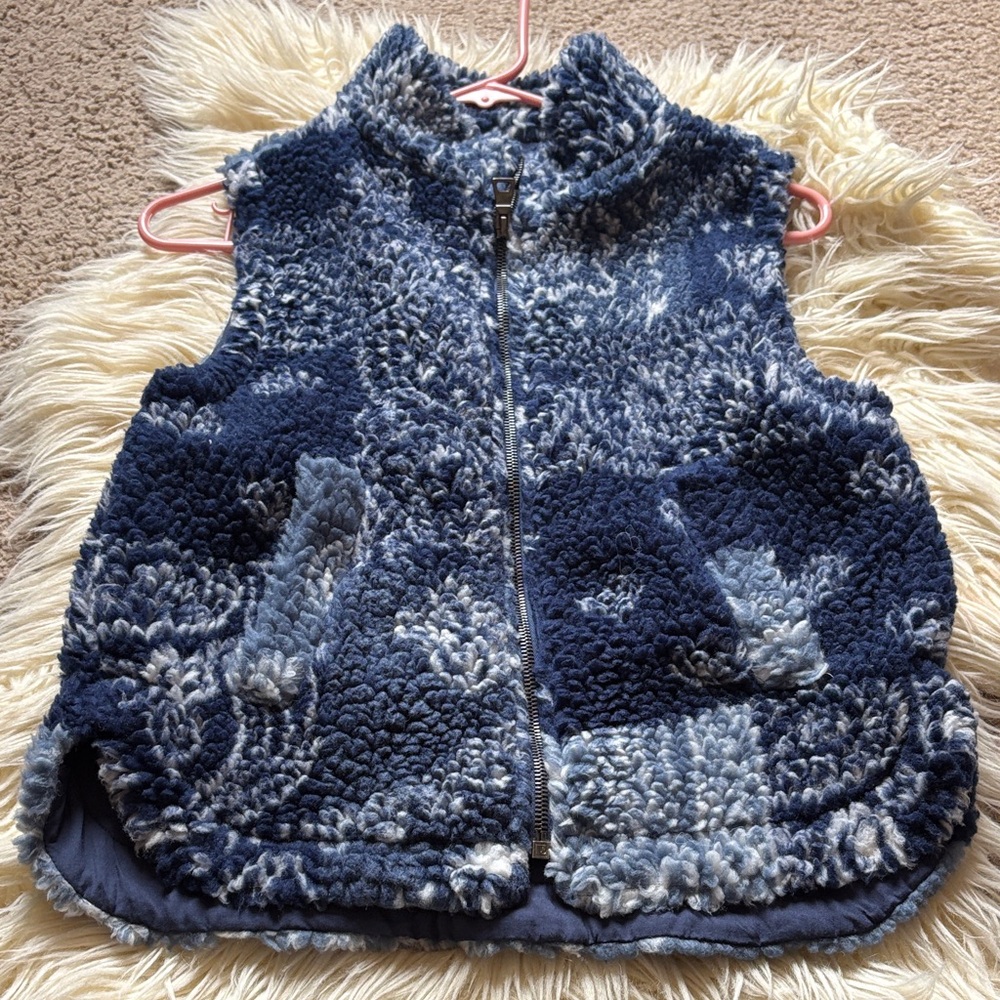 Zara kids girls sherpa vest